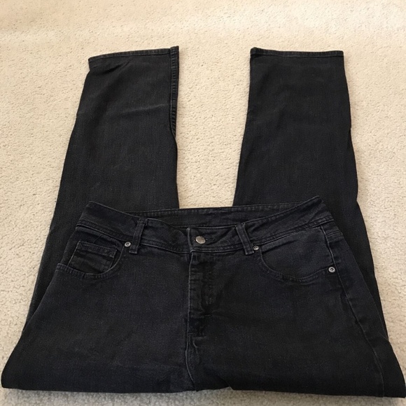 Riders by Lee black jeans - womens 12M - Picture 2 of 4